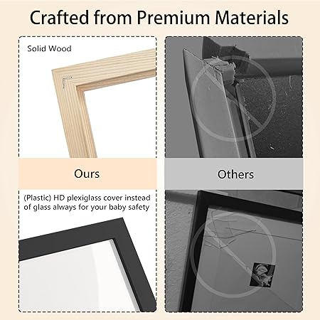 Sonogram Signature Frame Guest Book, Ultrasound Picture Keepsake Frame, Baby Shower Guest Book Alternatives, Gender Neutral Baby Shower Party Decor, Gift for Expecting Moms, Black