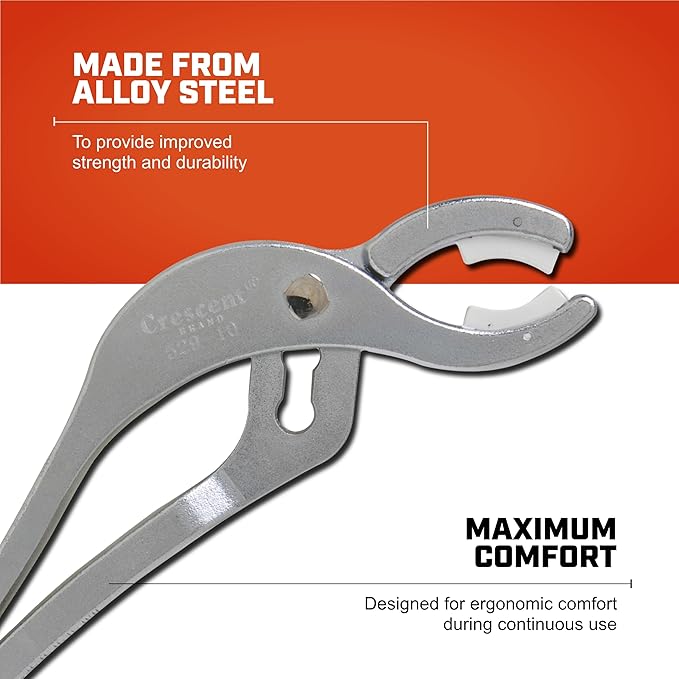 Crescent 10" A-N Connector Adjustable Joint Pliers - 52910N