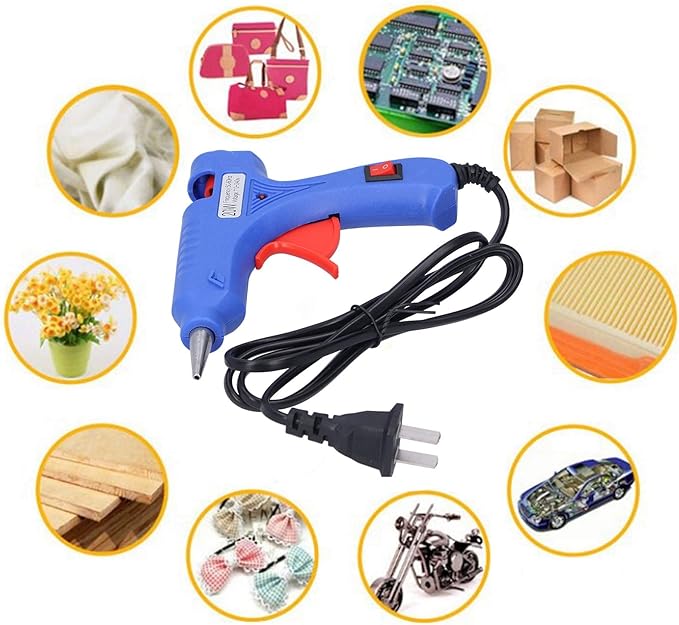 ABS material good thermal stability DIY Glue Gun Hot Melting Gun for metal,stone,ceramic for basic maintenance