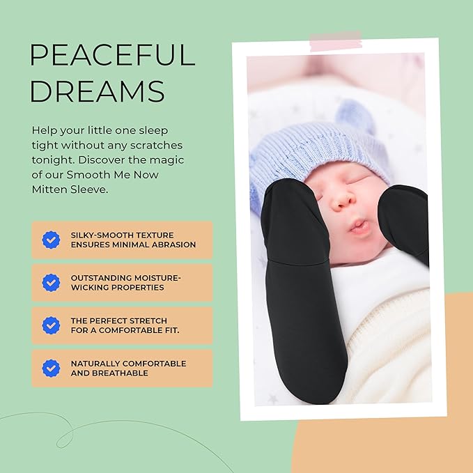Eczema Scratch Sleeves and Mittens for Babies and Toddlers | Eczema Sleeves with Soft Mitts to Stop Scratching
