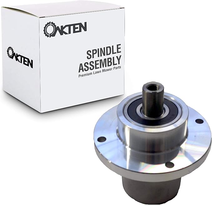OakTen Spindle Assembly for Bad Boy MZ 42, MZ Magnum 48, and MZ Magnum 54 inch Deck Zero-Turn Lawn Tractors - Replaces 037-2000-00 037-2050-00-5-58 inch Length, 5-14 inch O.D. - Aluminum Design