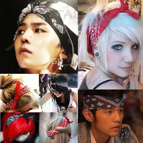 Boolavard 1s, 6s, 9s or 12 Pack Cowboy Bandanas Bandana with Original Paisley Pattern