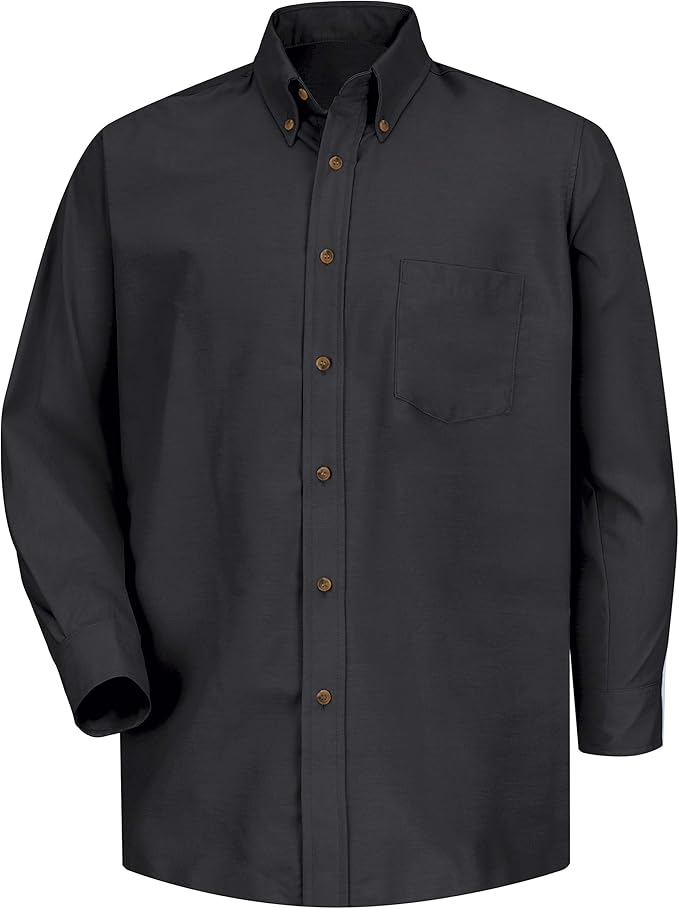 Red Kap Men's Poplin Dress Shirt
