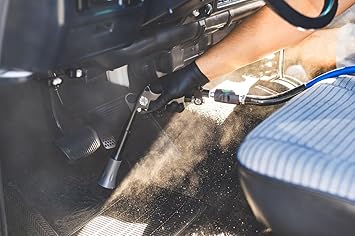 The Rag Company - The Ultra Air Blaster (Version 2) Lift and Blast Dirt and Debris Away for Interior Detailing; Durable and Ergonomic Metal Design; Trigger Operated