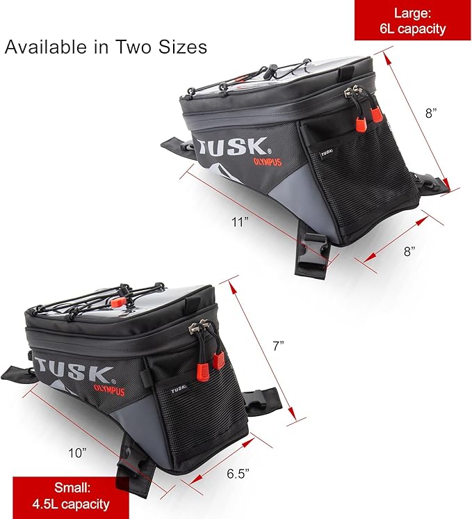 Tusk Olympus Tank Bag Small BlackTan