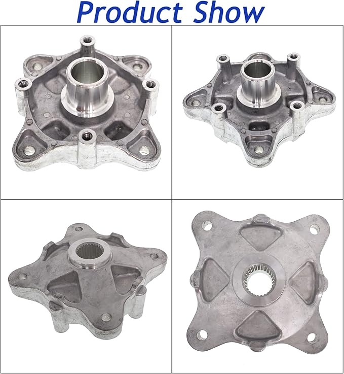 Rear Wheel Hub Kit Replacement for Polaris RZR800 RZR S 800 RZR4 800 5135113 7518378 3514635