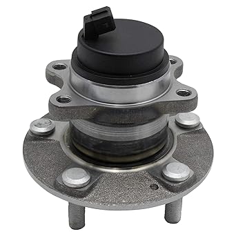 TRQ Rear Wheel Hub Bearings Assembly Set Compatible with 2010-2013 Kia Soul