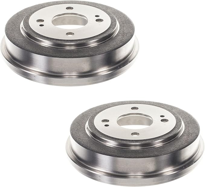 Detroit Axle - Rear Brake Drums for 1986-1989 Honda Accord, 1992-2000 Honda Civic, 1997-2000 EL Brake Drums Replacement Brakes