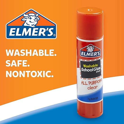 Elmer's All Purpose School Glue Sticks Washable 7 Grams 30 Count
