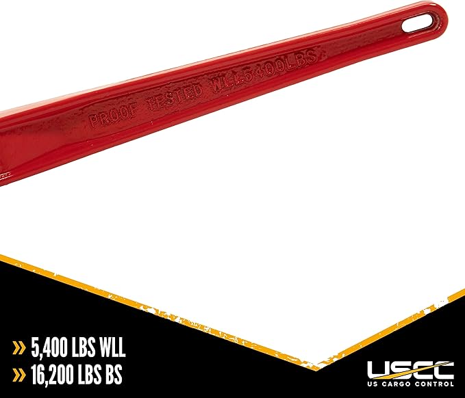 US Cargo Control Heavy Duty Ratchet Load Binder for 516" Grade 70 Chain (Working Load Limit: 5,400lb)