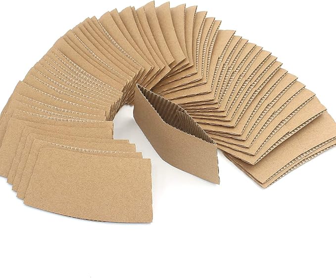 WARMBUY Coffee Cup Sleeves, 50 Count