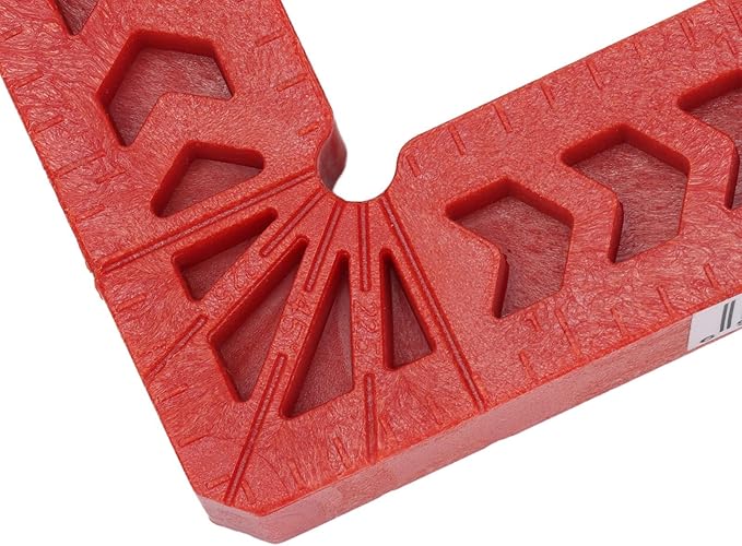Walfront 90 Degree Positioning Squares Woodworking Corner Right Angle Clamping, 3" x 2"(7.62 x 5.08cm) 90 Positioning Aid Ruler for DIY Boxes Pictures Frames Cabinets Showcase