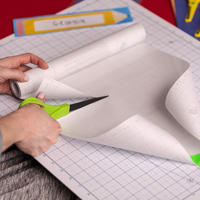 EasyLiner Clear Adhesive Shelf Liner for Cabinets, Cupboards Protective Covering - Peel and Stick Shelf Liner Easy to Cut Fit - Self- Adhesive Removable - 20" x 15 Feet, 1 Roll