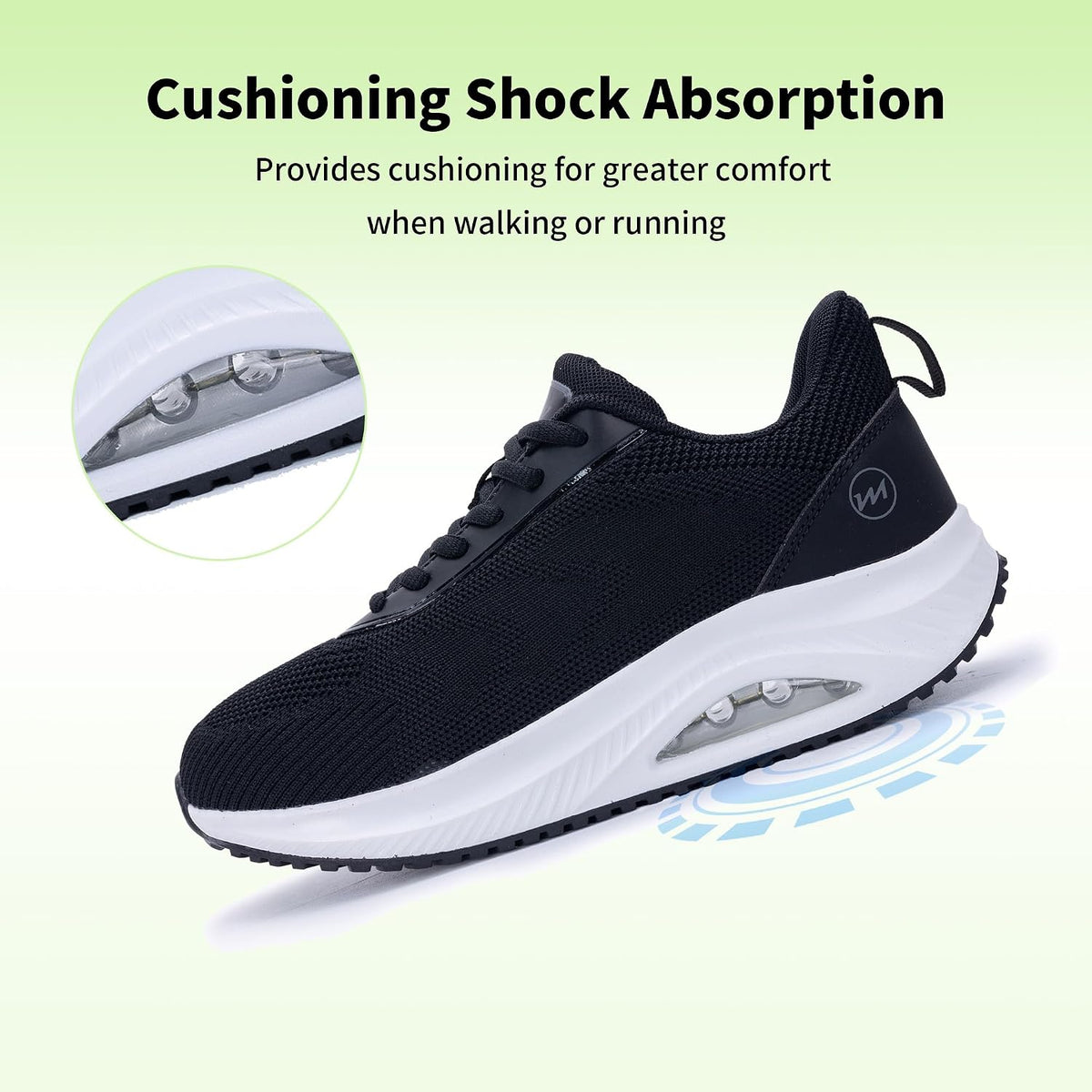 RomenSi Womens Arch Support Walking Shoes Orthotic Fashion Sneakers Tennis Shoes for Plantar Fasciitis Pain Relief US 5.5-11