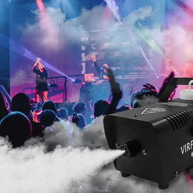 Fog Machine, Smoke Machine for Parties Halloween Wedding and Stage Effect, 400W