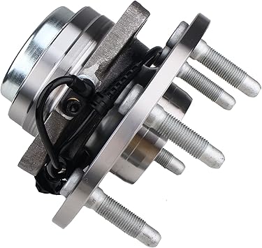 Front 515097 RWD Wheel Hub Bearing Assembly Compatible with 07-14 Cadillac Escalade, Chevy Suburban 1500, Tahoe, Yukon, XL 1500, 08-14 Escalade ESV, 07-13 Avalanche, Silverado 1500, Sierra 1500