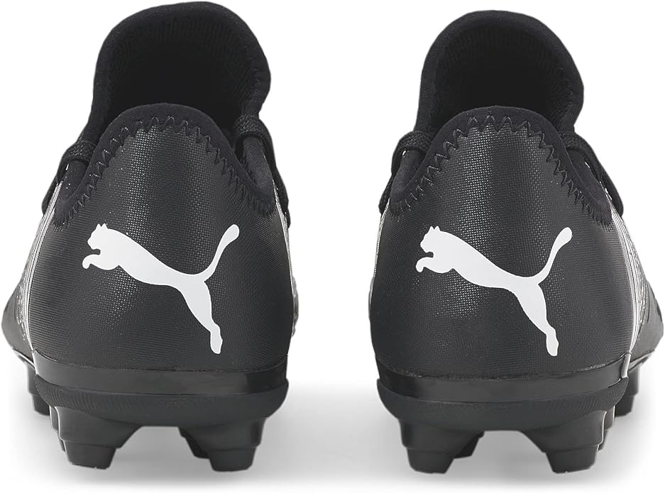 Puma Future Z 4.3 Soccer Shoe, Black White, 3.5 US Unisex Big Kid