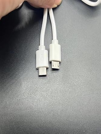 Micro USB 2.0,Charger Charging Cable,High Speed Data Sync Compatible for Samsung Galaxy, Android Phone , Playstaion 4, PS4 Slim/Pro, PS4 Slim/Pro, Xbox One S/X Controller (6.6 FT) (White)