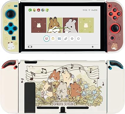 GeekShare Protective Case for Switch Slim Cover Case Anti Scratch Hard Protective Shell Compatible with Nintendo Switch - Team Timothy