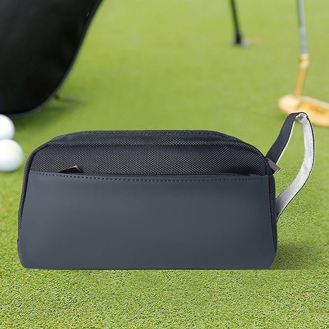 Golf Ball Clutch Bag - Waterproof Men Carry Pouch, Large Capacity Storage Bag Golf Ball Pouch Golf Accessory Holder, Golf Tee Organizer Bag Golf Clutch Handbag Storage for Men and Women