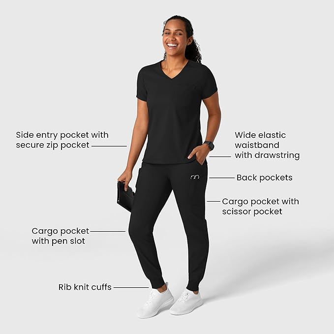 WonderWink Women's Jogger Scrub Pant