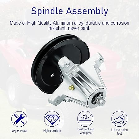 Youxmoto Deck Spindle Assembly 618-06976A 918-06976 Fit for MTD, Fit for Cub Cadet 42 inch Deck XT1-LT42 XT2-LX42 CYT4220 SE Mower