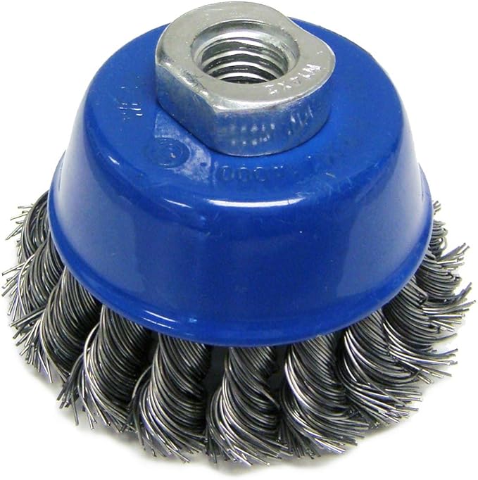 189014B - 2-34" x M14 x 2.0, Knot Cup Brush, .020 Carbon Steel Wire