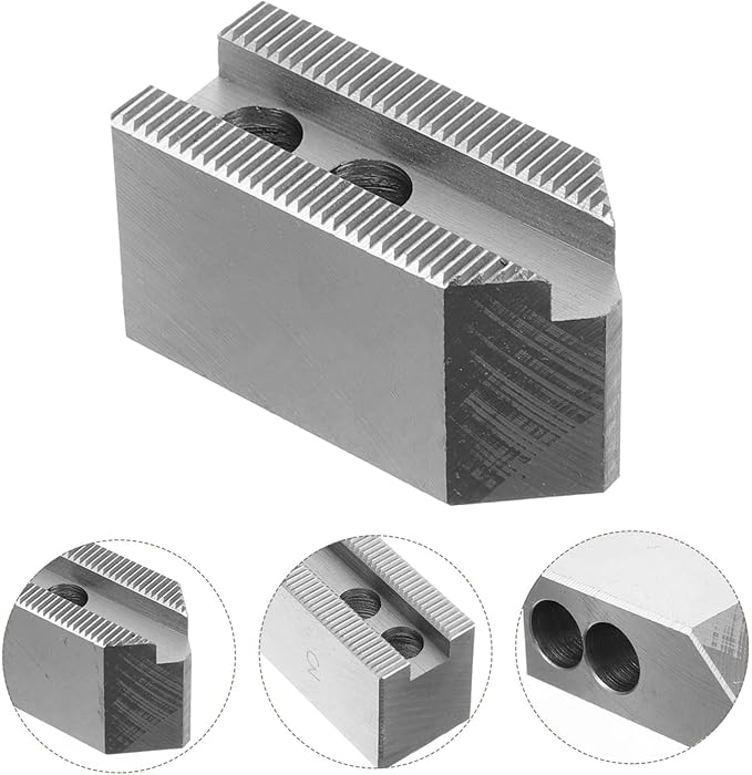 Sturdy Stainless Steel Cnc Lathe Chuck Fixture 5 Inch Multifunctional Lathe Part