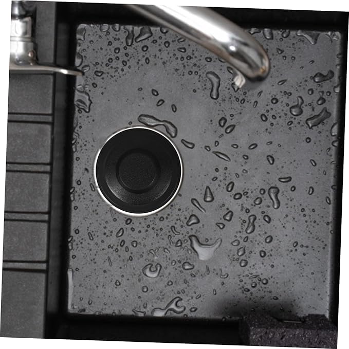 GARVALON Garbage Disposal Stopper Versatile Kitchen Sink Rubber Drain Stopper for Restaurants Home Use Prevents Water Tight Seal Suitable for Various Sink Types