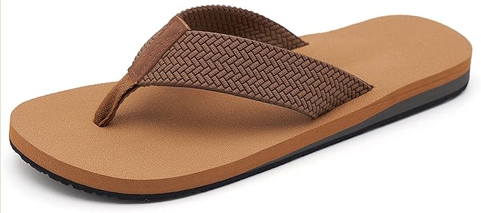 MAIITRIP Men's Soft Comfort Flip Flops(Size:7-15)