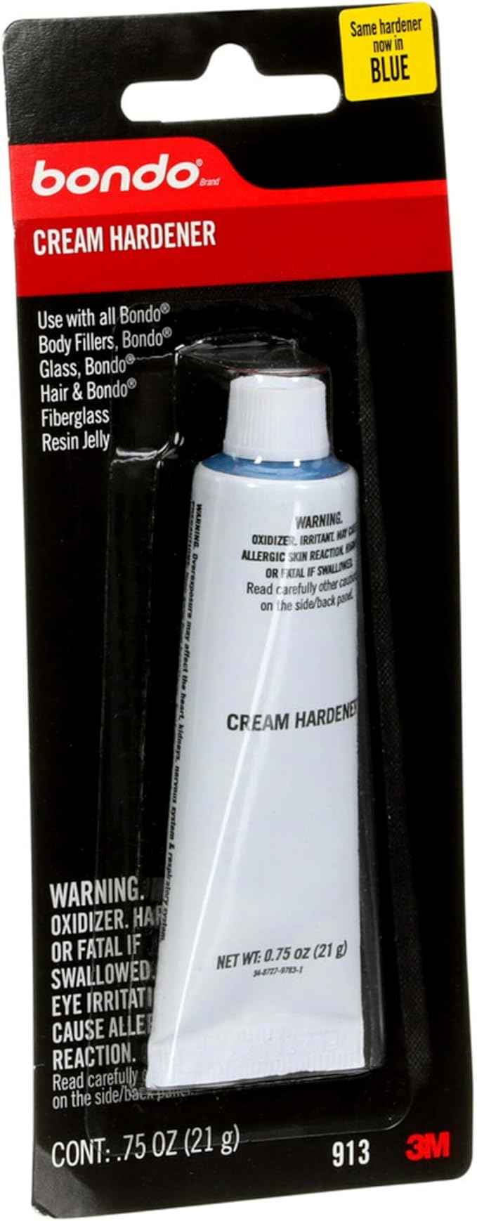 3M Bondo Red Cream Hardener .75oz Tube 913