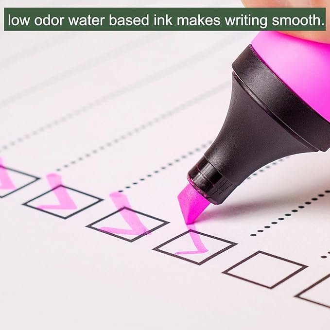 YOKIVE 60 Pcs Dry Erase Marker Pens, Pens with Eraser Cap Black Ink Fine Tip, Taking Notes, Great for Office/Home/Meeting Room (White)
