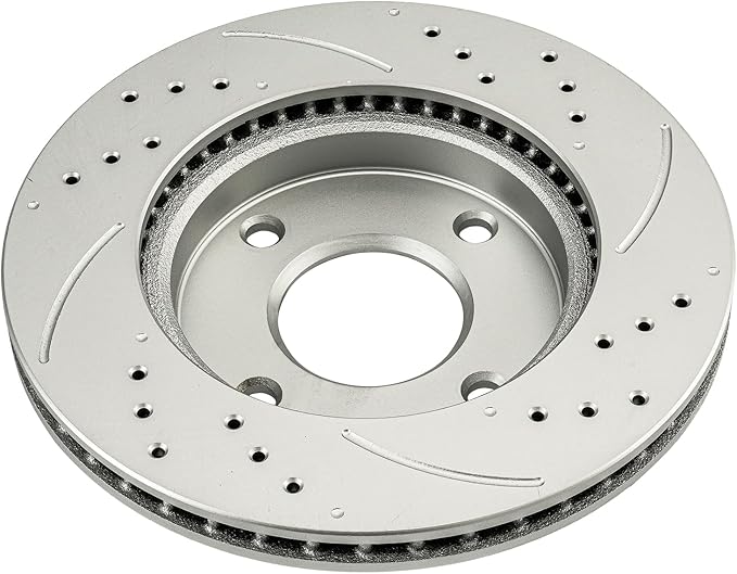 Front Disc Brake Rotor Compatible with 2009 2010 2011 Nissan Versa 1.6L