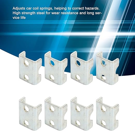 Adjustable Spring Struts Adjuster Coil Spring Compressor Kit for Vehicle Front Rear Suspension Easily Increase Decrease Height with Maximum Weight Transfer Long Service Life