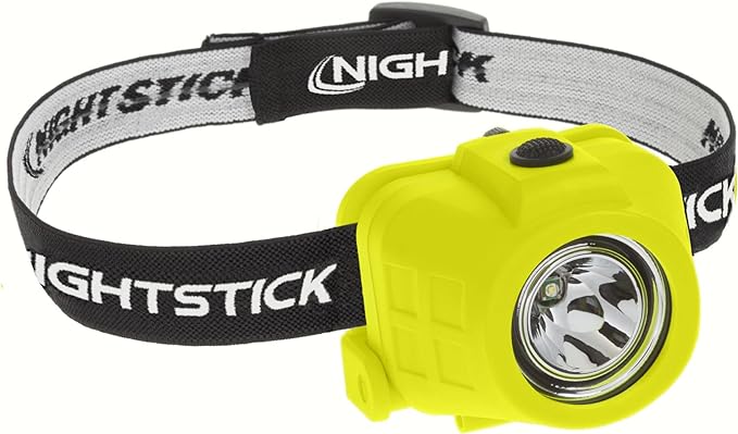 Nightstick XPP-5450G Intrinsically Safe Permissible Dual-Function Headlamp, Green 61mm