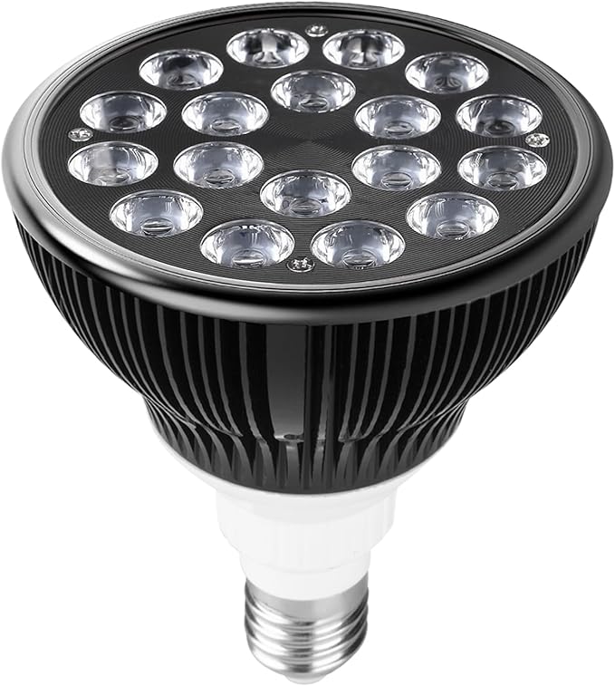 660nm Red Light Bulb, 18W (36W Equivalent) LED Grow Light for Indoor Plants Flowering Bloom and Fruiting, Grow Spectrum Enhancement