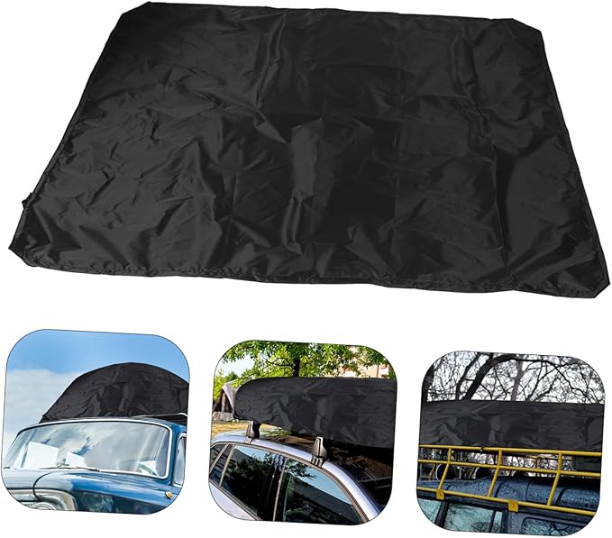 Car Roof Top Rack Rain Cover Cargo Protector Portable Fits 230x145cm