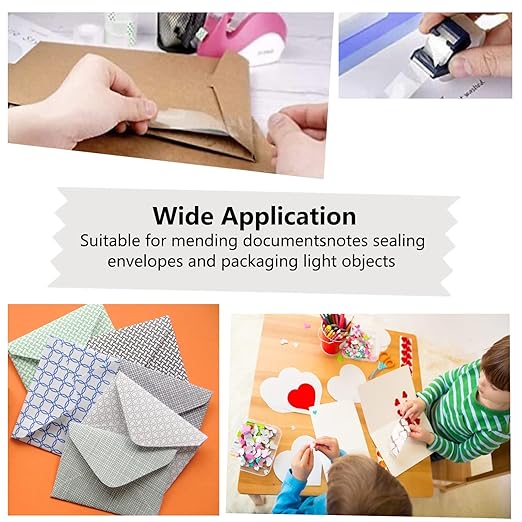 12 Pack Transparent Tape Clear Tape Refills Rolls Each Roll 3/4 x 1000 Inches, 1 inch Core, for Office, Home, School