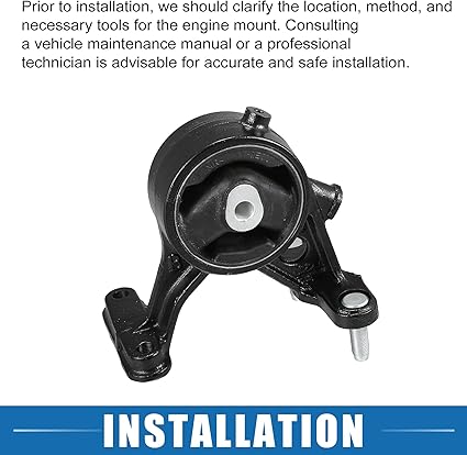 Engine Motor Mount No.12371-28210 Rear Transmission Mount for Toyota RAV4 2.4L 2006-2009 Iron