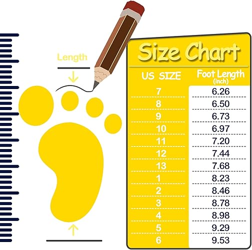K KomForme Kids Girls & Boys Rain Boots with Easy-on Handles Waterproof Outdoors