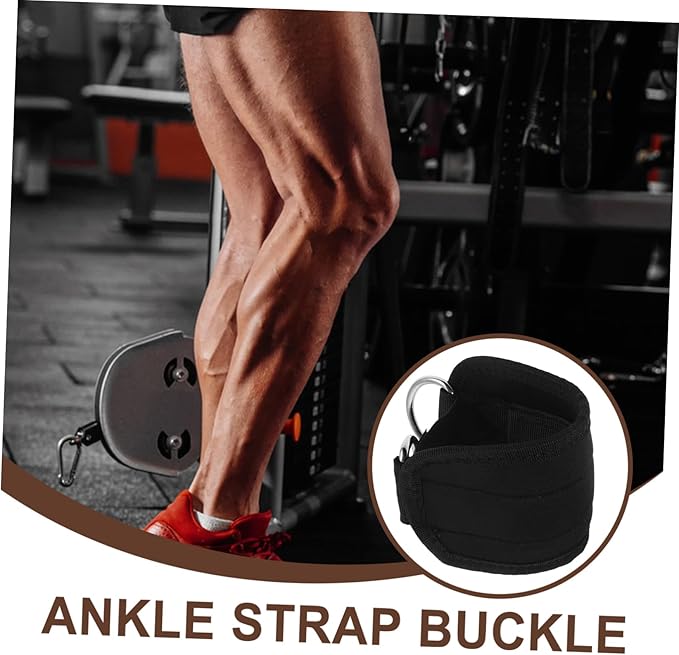 2pcs Wrapped Ankle Strap Ankle Band Ankle Strap Tool Ankle Straps Black Nylon