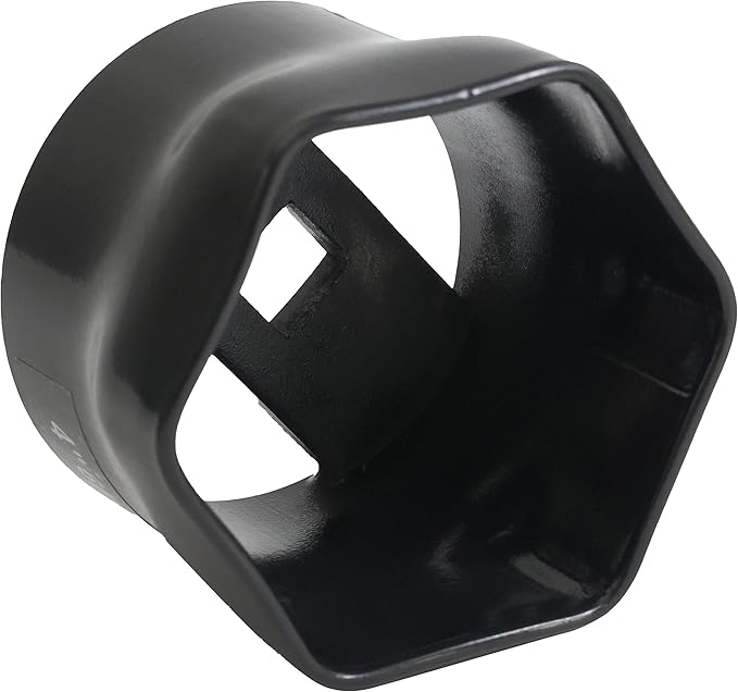 4 Inch, 6-Point Truck Axle Wheel Bearing Socket, for Axle Nut Socket Set (4 Inch 6 Point)