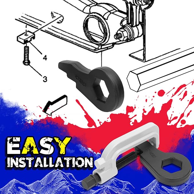 KSP 1-3" Torsion Bar Key For Silverado Sierra 1500, Adjustable Forged Torsion Lift Kits Fit K1500 K2500 K3500 Tahoe Yukon Suburban,Steel Suspension Level Kit Compatible With Chevy GMC 6 Lug Truck SUV