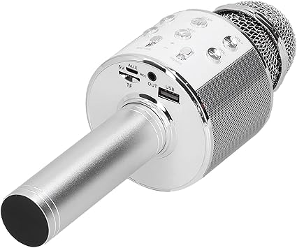 Karaoke Microphone, Voice Changer Microphone Microphone for Singing Christmas Birthday Gifts Portable Handheld Mic Speaker Machine for All Smartphones for Girls Kids Adults All Age