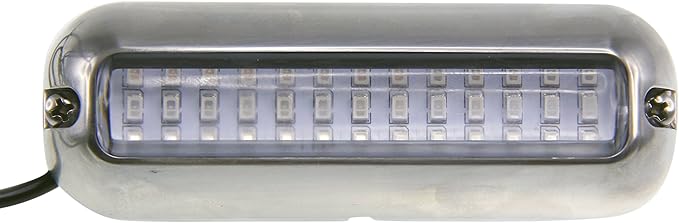 Pactrade Marine Pontoon Boat Blue LED Underwater Light S.S 316 Housing 416 LM