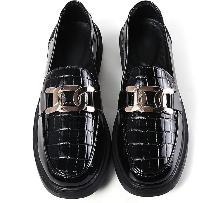 VOCNTVY Loafers for Women Slip On Comfort Business Work Shoes