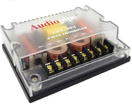 Audiopipe 3 Way Crossover CRX-303 300 Watts Passive Crossover Car Audio 4 Ohm