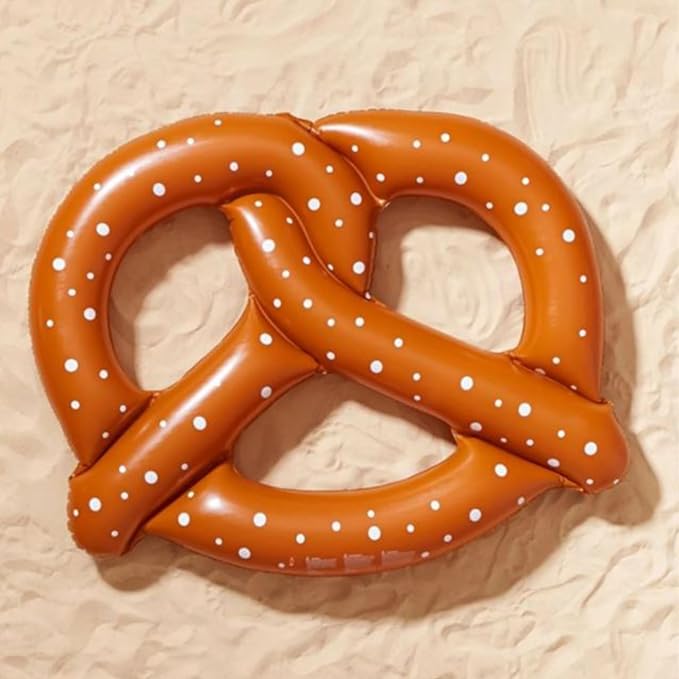 Swimline Giant Pretzel Swim Fun Inflatable Floating Seat, 1-Pack