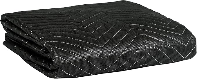 Moving Blanket, 40"x 72" Thick Moving Blankets Heavy Duty Furniture Moving Pads Quilted Packing Blankets for Moving Supplie (72 40, Pack, 1)