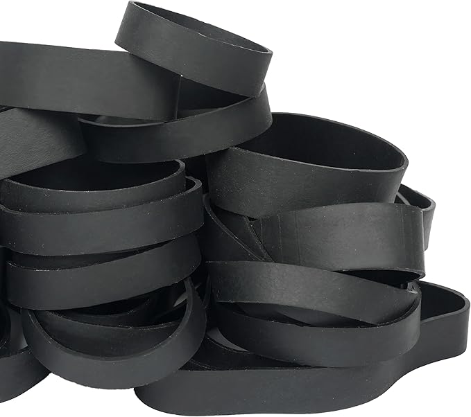 HAIDIBAO-Rubber Bands Assorted Sizes Black Mixed wide Elastic Bands for for Survival Office Supply size82,size94,size84,size105 Tactical Rubber Bands